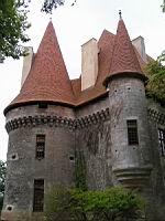 Saint Astier - Chateau de Puyferrat - Tour  et tourelle